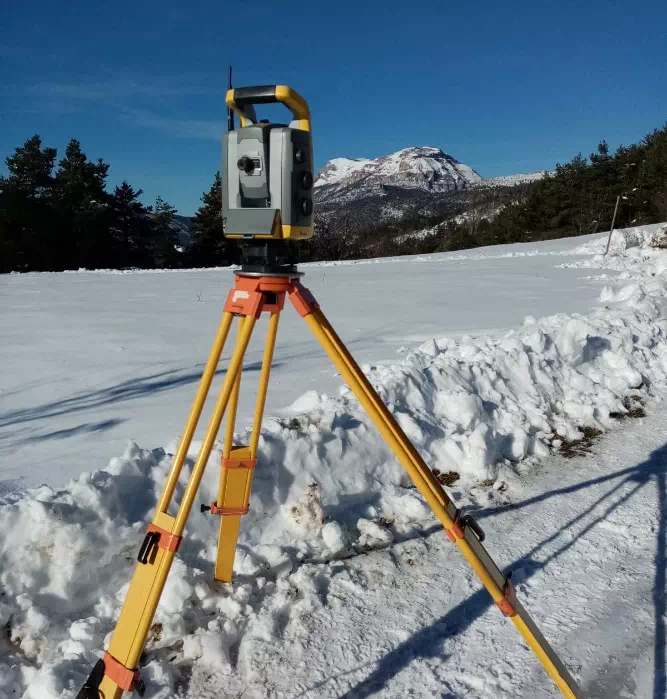 Relevé topographique